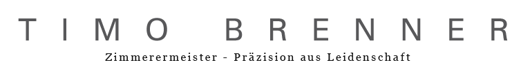 Logo Timo Brenner - Zimmerermeister